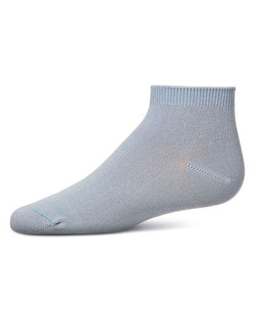 MeMoi Kids Basic Soft Bamboo-Blend Unisex Anklet Sock Colors mk-6066
