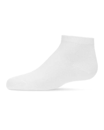 MeMoi Kids Basic Soft Bamboo-Blend Unisex Anklet Sock Basic Colors MK-6066