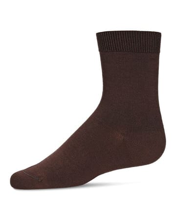 MeMoi Toddler's and Kids' Basic Soft Rayon from Bamboo Crew Socks MK-6166
