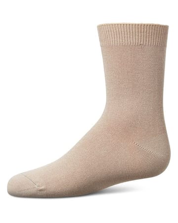 Memoi Toddlers and Kids Basic Soft Rayon from Bamboo Crew Socks  MK-6166