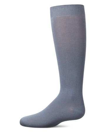 MeMoi Children's Basic Soft Rayon from Bamboo Knee High Socks MK-6266