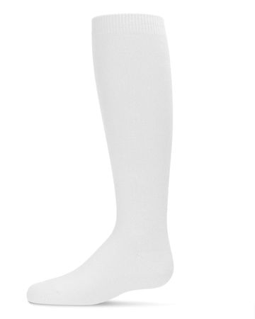 MeMoi Children's Basic Soft Rayon from Bamboo Knee High Socks MK-6266