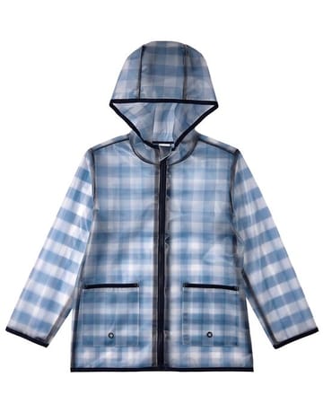 Pre order! Memoi Checkmate Kids Raincoat with Pouch
