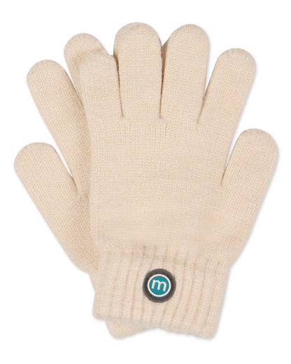 Memoi Kids Cozy Basic Rayon-Blend Knit Gloves
