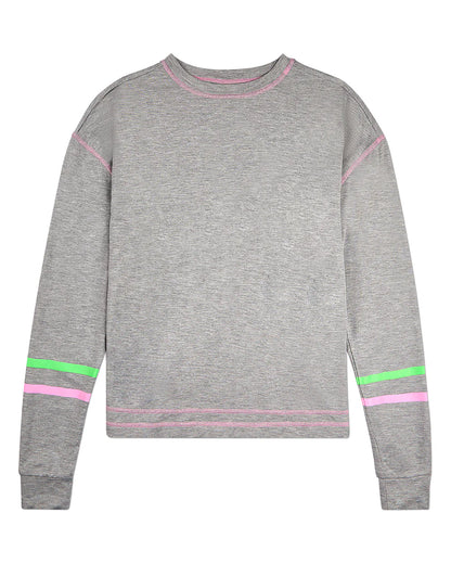 Pre Order! Girls Striped Long Sleeve T-Shirt