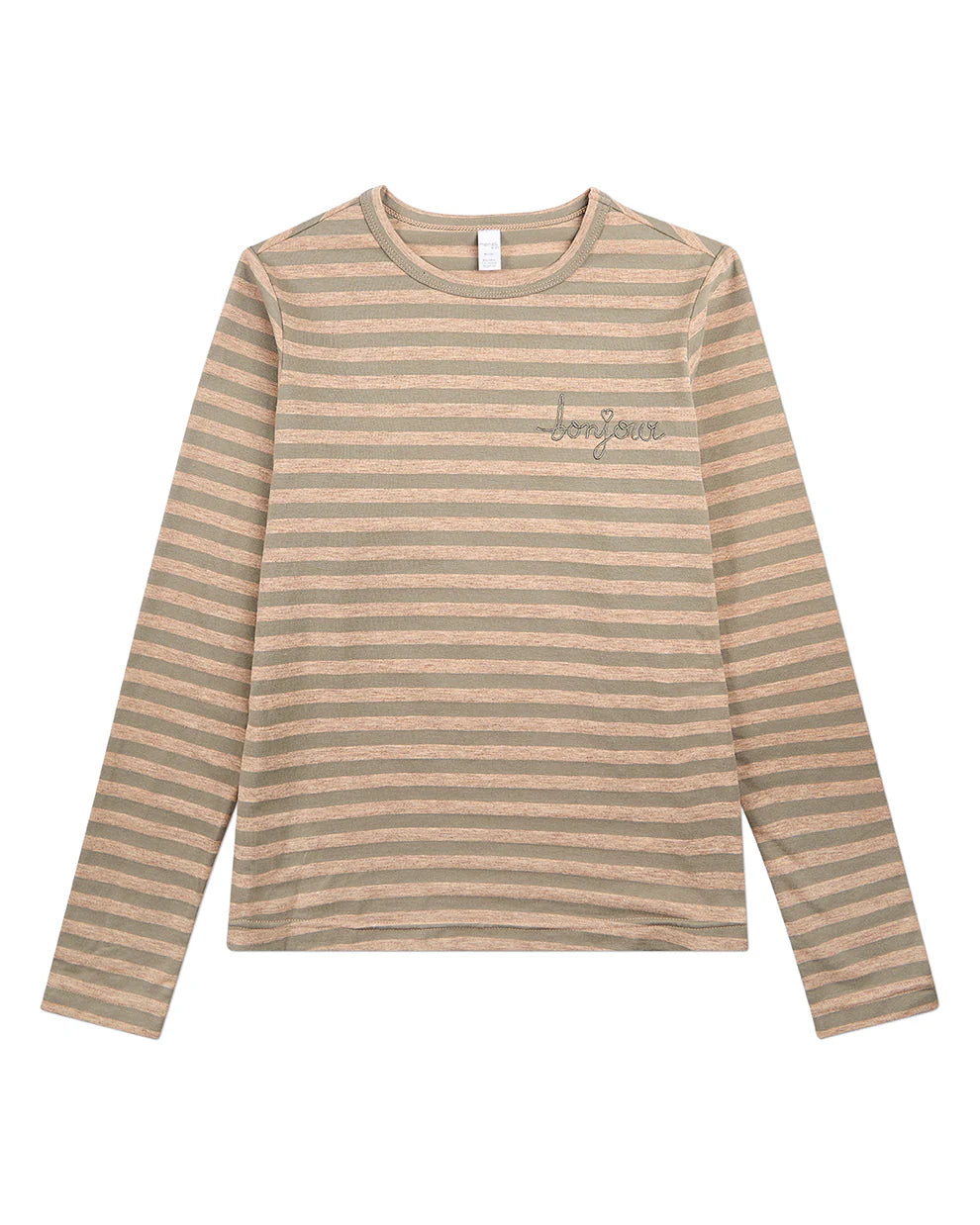 Pre order! Memoi Striped Long Sleeve T-Shirt