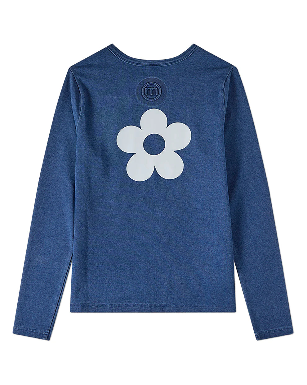 Pre Order! Memoi Denim Graphic Denim Long Sleeve T-Shirt