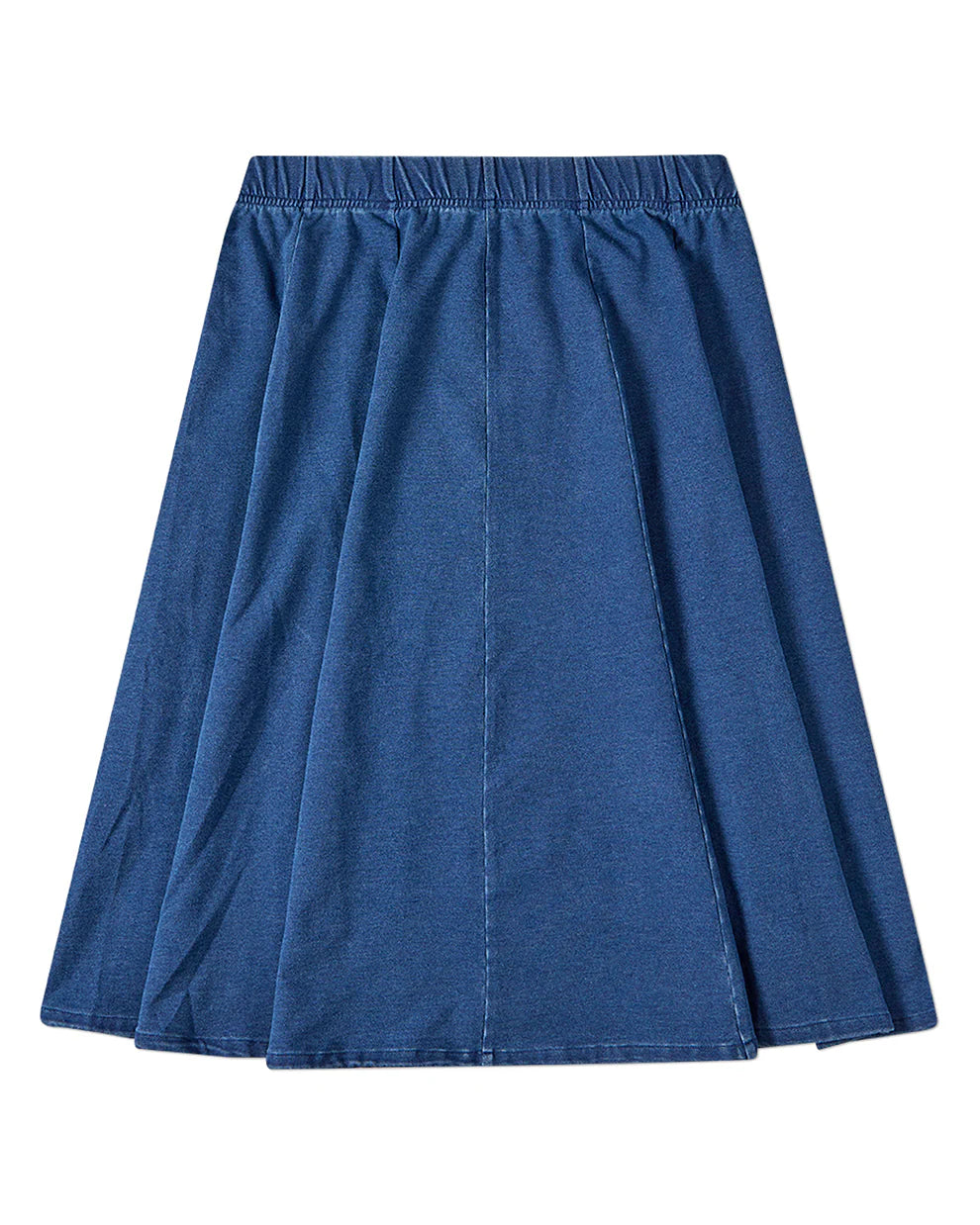Pre Order! Denim Pull-On Flared Short Skirt