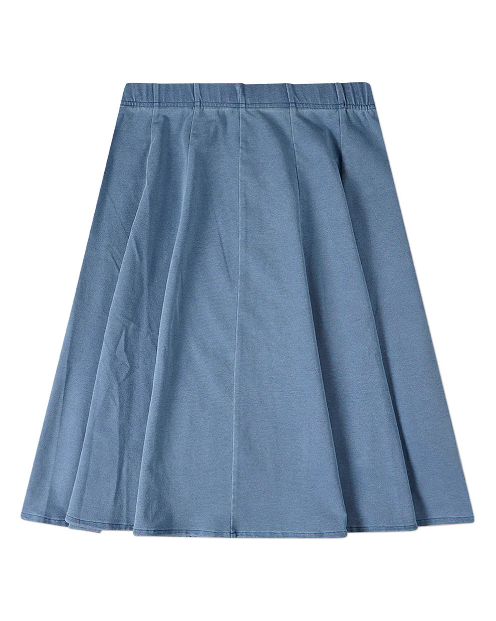 Pre Order! Denim Pull-On Flared Short Skirt