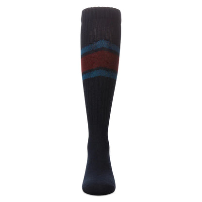 Memoi Chevron V Knee High