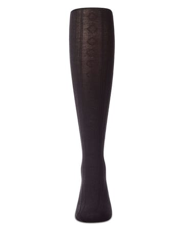 Diamond Stripe Lightweight Cotton Tights-MKF 4153