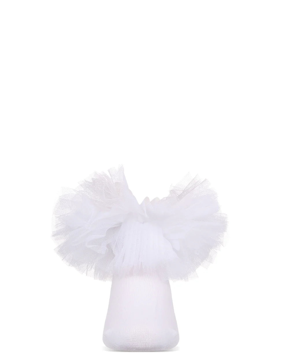 Memoi Girls' Oversized Tutu Ballerina Anklet Socks