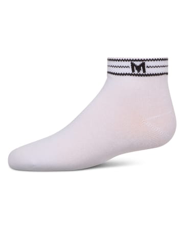 MeMoi Girls' M Multi Line Anklet Socks