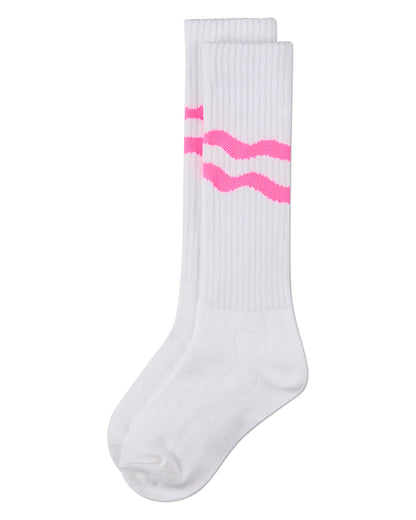 Memoi Double Wave Knee High - MKF-7227