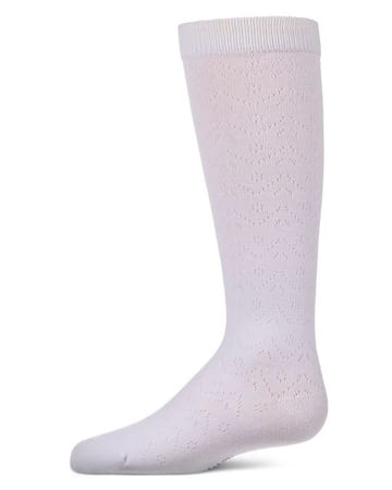 Memoi Pointelle Knee High - MKF-7239
