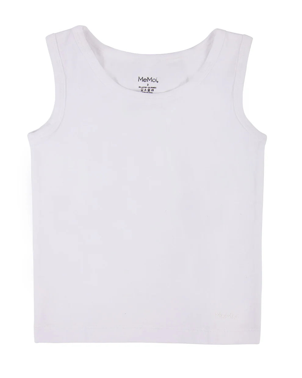 Memoi Boy’s Sleeveless Cotton Tank 3-Pack