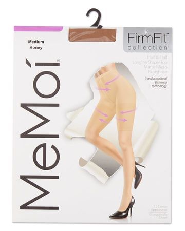 MeMoi Half & Half Matte Barely There Micro Pantyhose mm-317