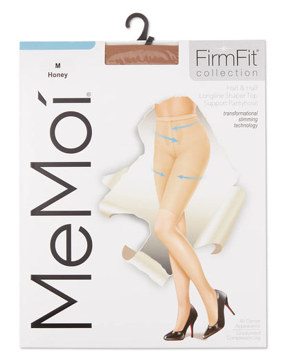 MeMoi Half & Half Support Leg Tights