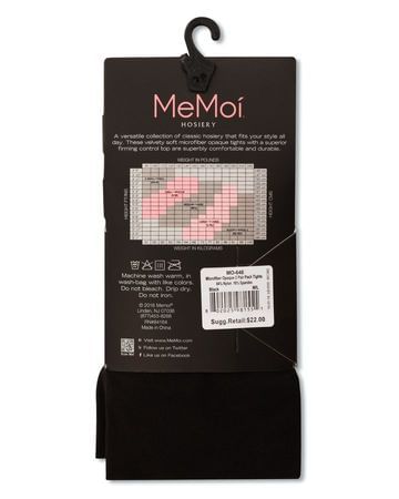 Memoi Microfiber Opaque 2PP CT Tights MO-646
