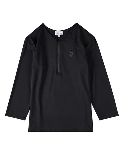 Pre Order! Half Zip Ladies 3/4 Sleeve Swim Shirt