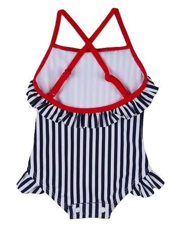 PRE ORDER Girls Nautical Bathing Suit Available June 1