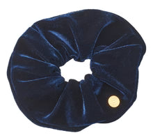 Velvet Logo Scrunchy