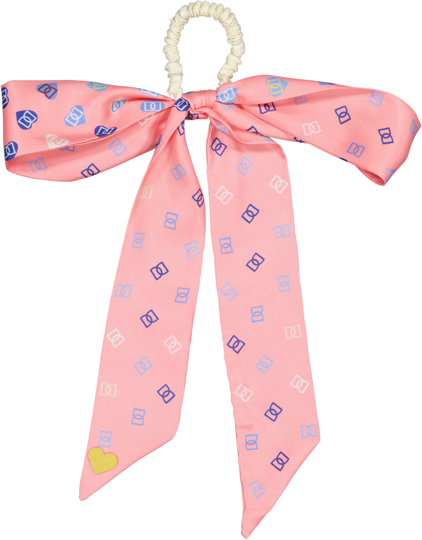 Dacee Pink D Design Scarf Pony