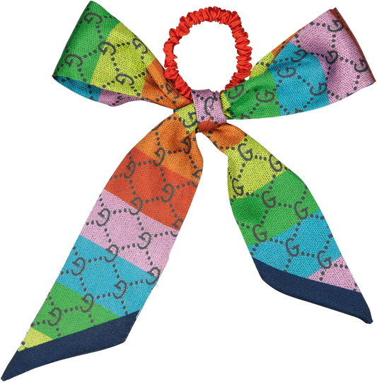 Dacee Gucci Multi Scarf Pony