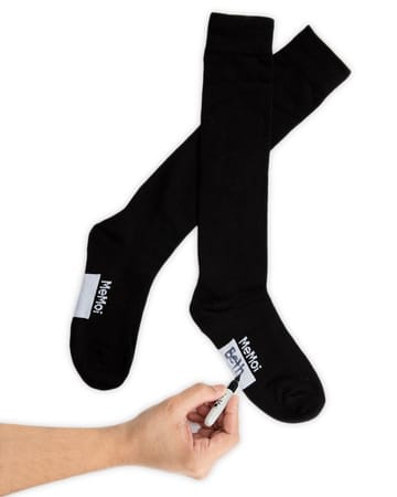 MeMoi Write On Camp Kids Cotton Blend Knee High Socks 3-Pack promo710