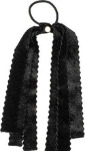 Scalloped Velvet Pony Hanging Ties