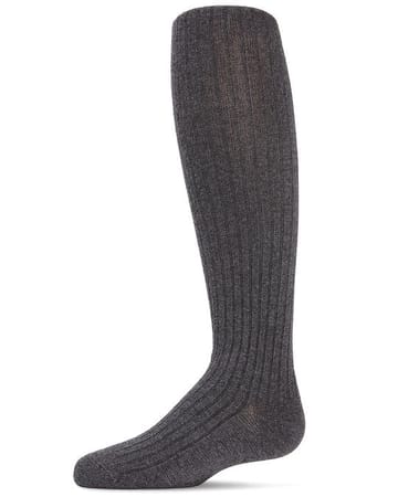 MeMoi Ribbed Cotton Blend Knee High Sock