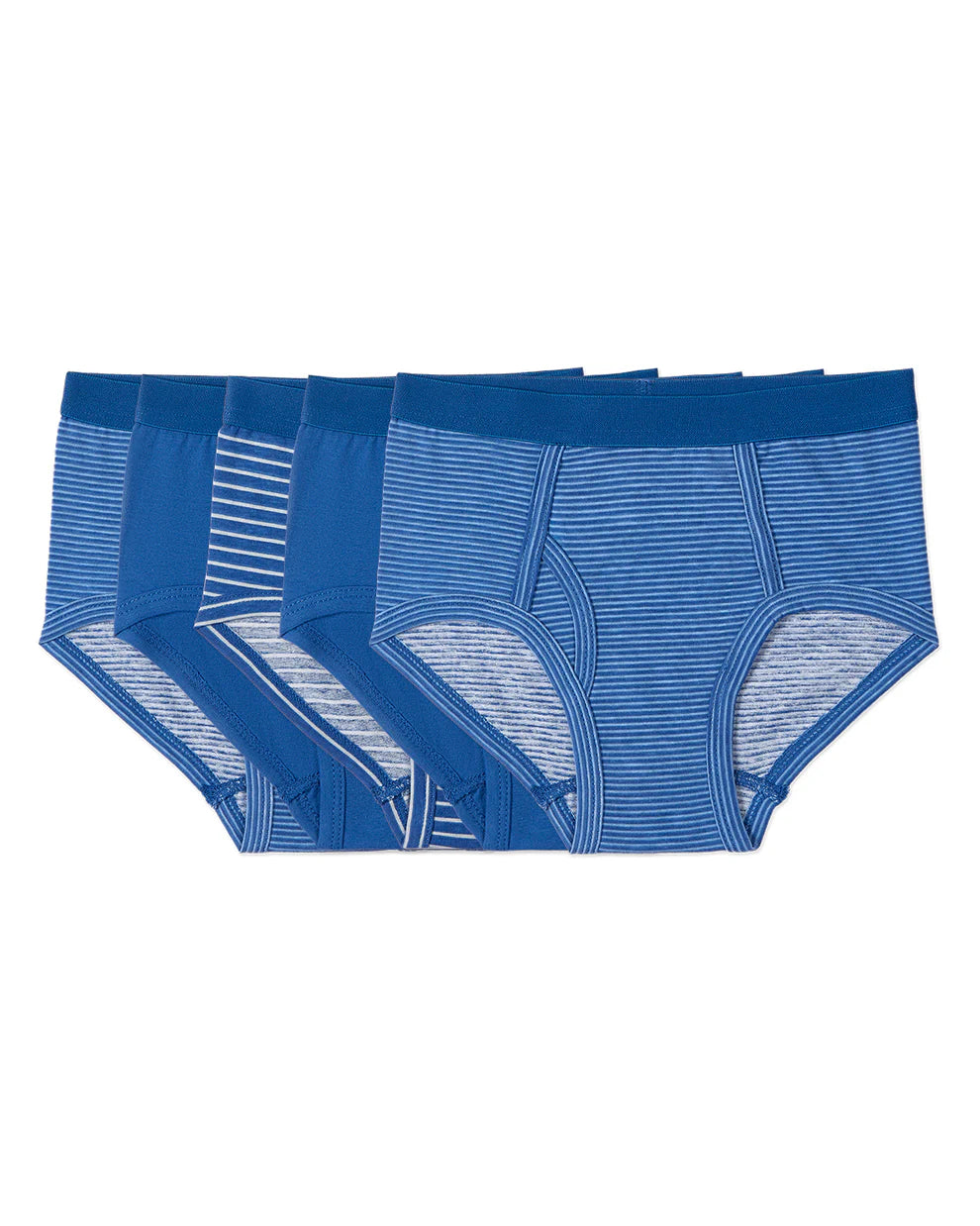 Spot-On 5 Pair Boys "Out Of The Blue" Cotton Rich Briefs