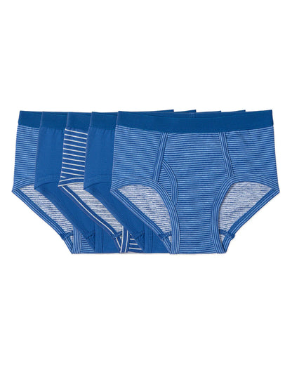 Spot-On 5 Pair Boys "Out Of The Blue" Cotton Rich Briefs