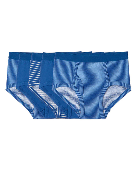 Spot-On 5 Pair Boys "Out Of The Blue" Cotton Rich Briefs
