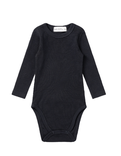 Rib Onsie Long Sleeve