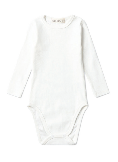 Rib Onsie Long Sleeve