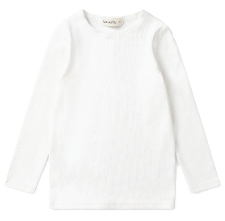 Rib Long Sleeve Shell