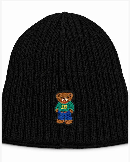 Jelly Bean Teddy Bear Knit Beanie