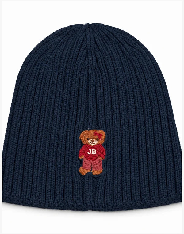 Jelly Bean Teddy Bear Knit Beanie
