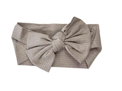 Bow Ribbed Headband