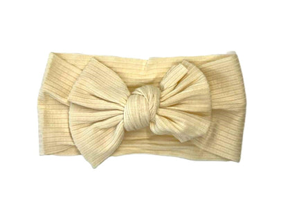 Bow Ribbed Headband