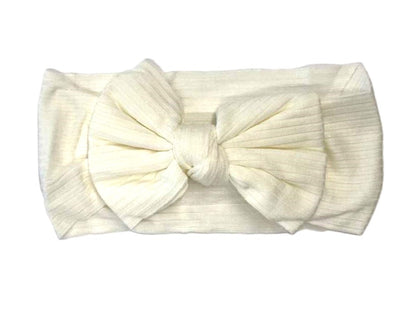 Bow Ribbed Headband
