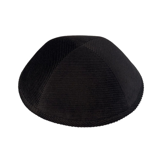 IKIPPAH CORDUROY YARMULKE Black