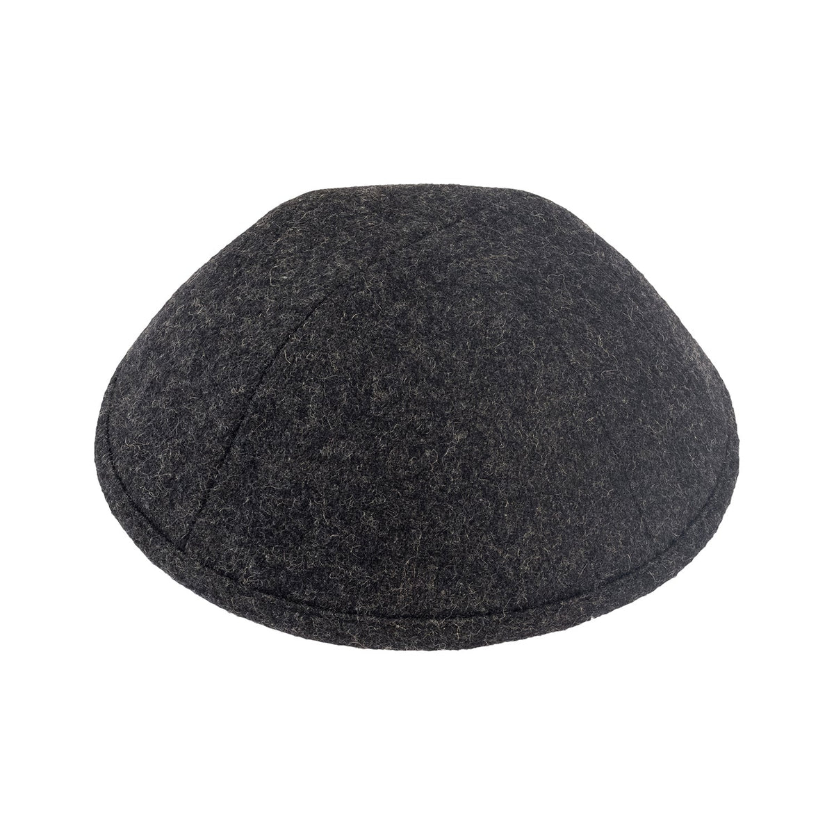 iKippah Dark Gray Wool Yarmulka