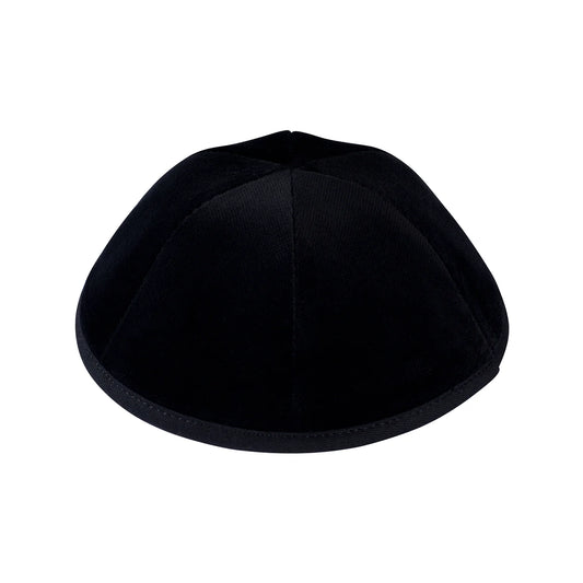 iKippah Black Velvet 6 Panel