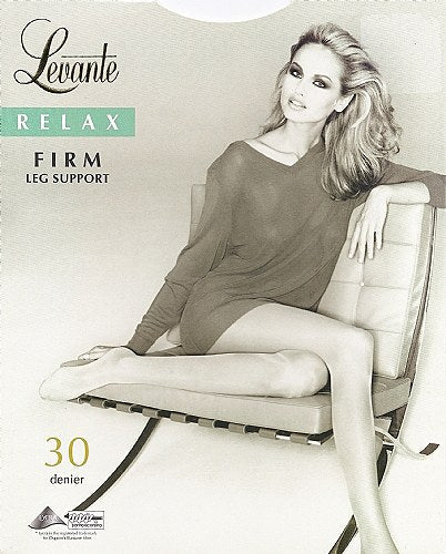 Levante Relax Firm 30 Den Satin Pantyhose